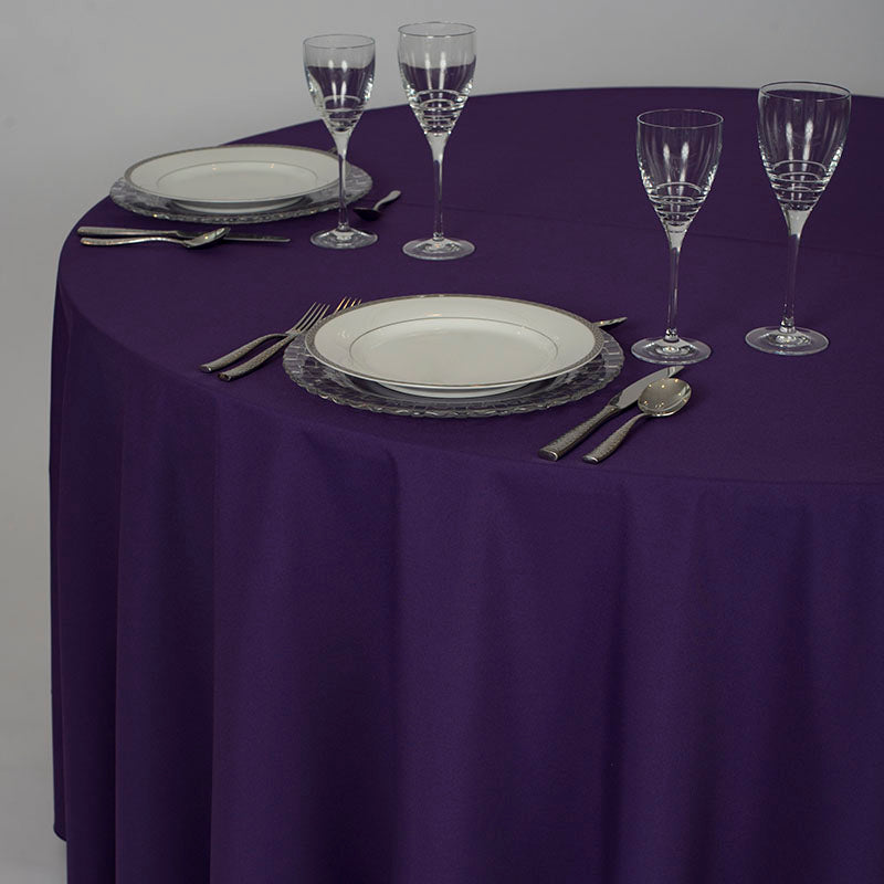 Royal Purple Standard Table Linen