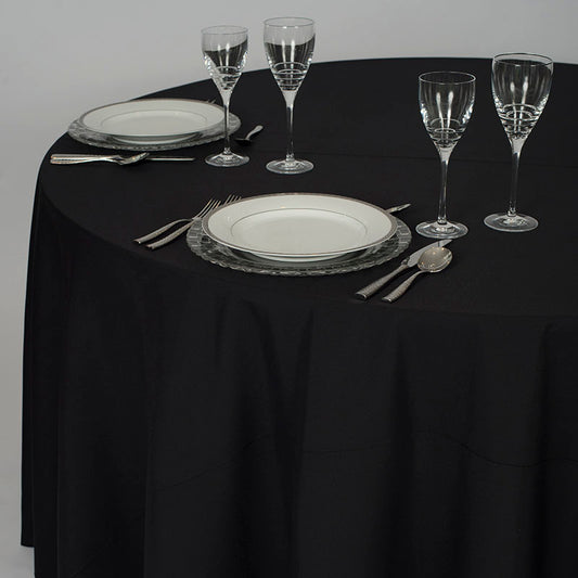 Black Standard Table Linen