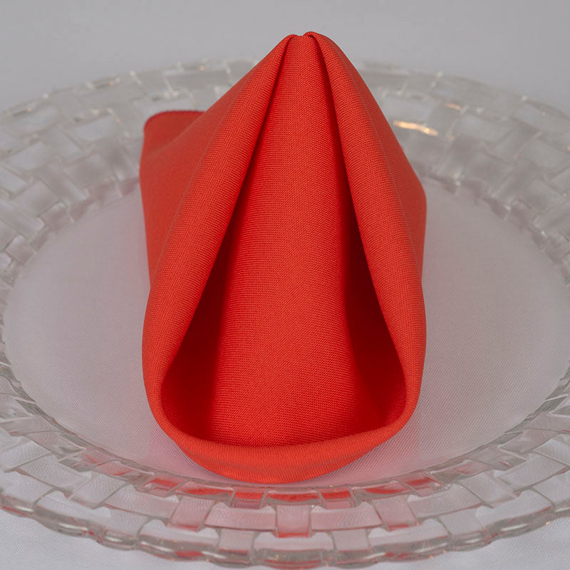 Neon Coral Standard Napkin