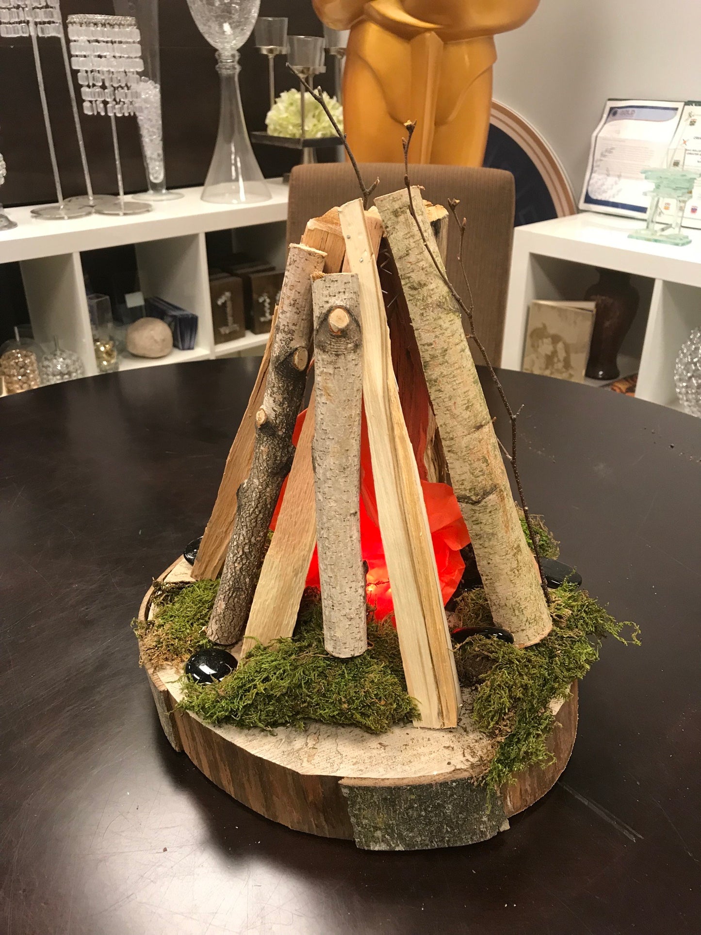 Campfire Centerpiece