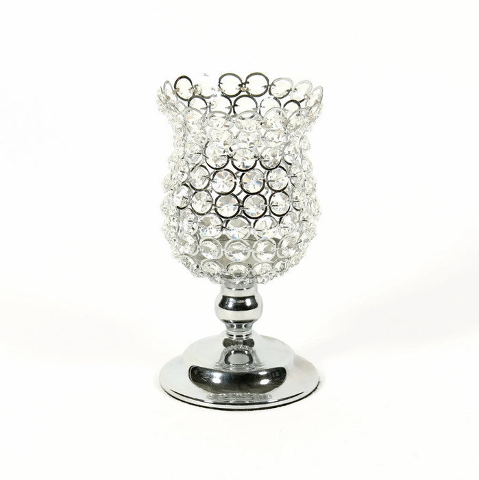 Crystal Chalice Votive Holder