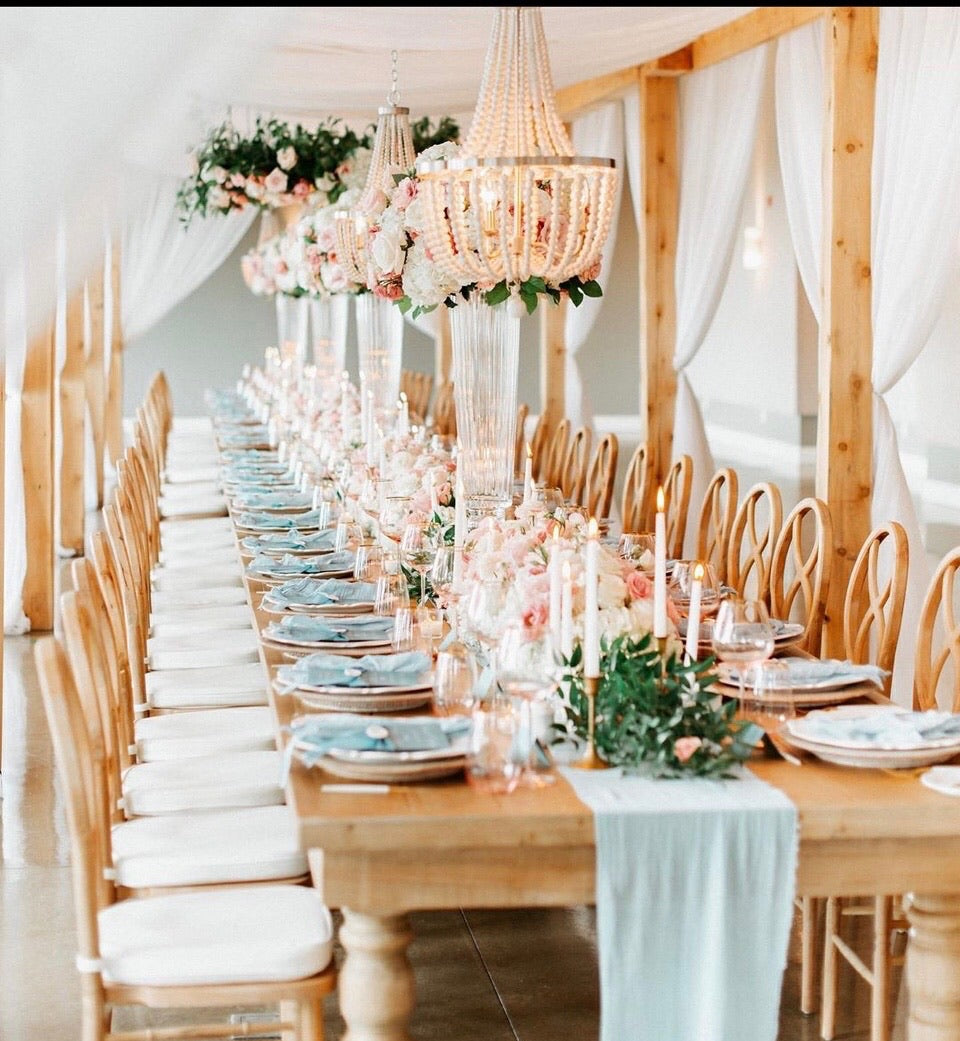 Hourglass Wooden Chair