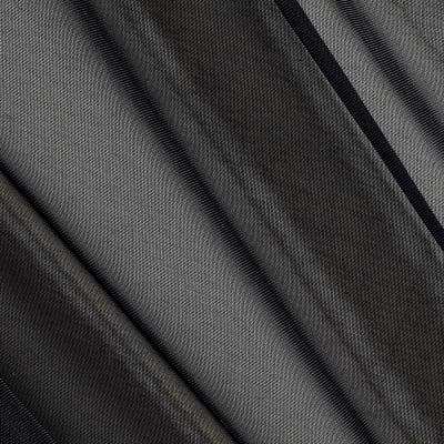 Sheer Voil Black Drape