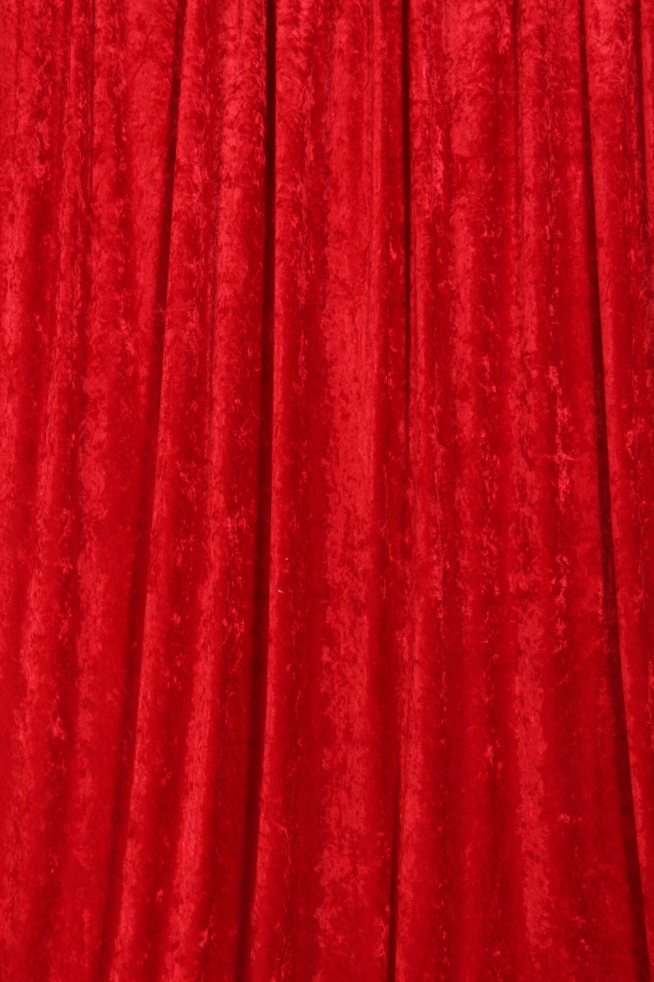 Red Velour Drape