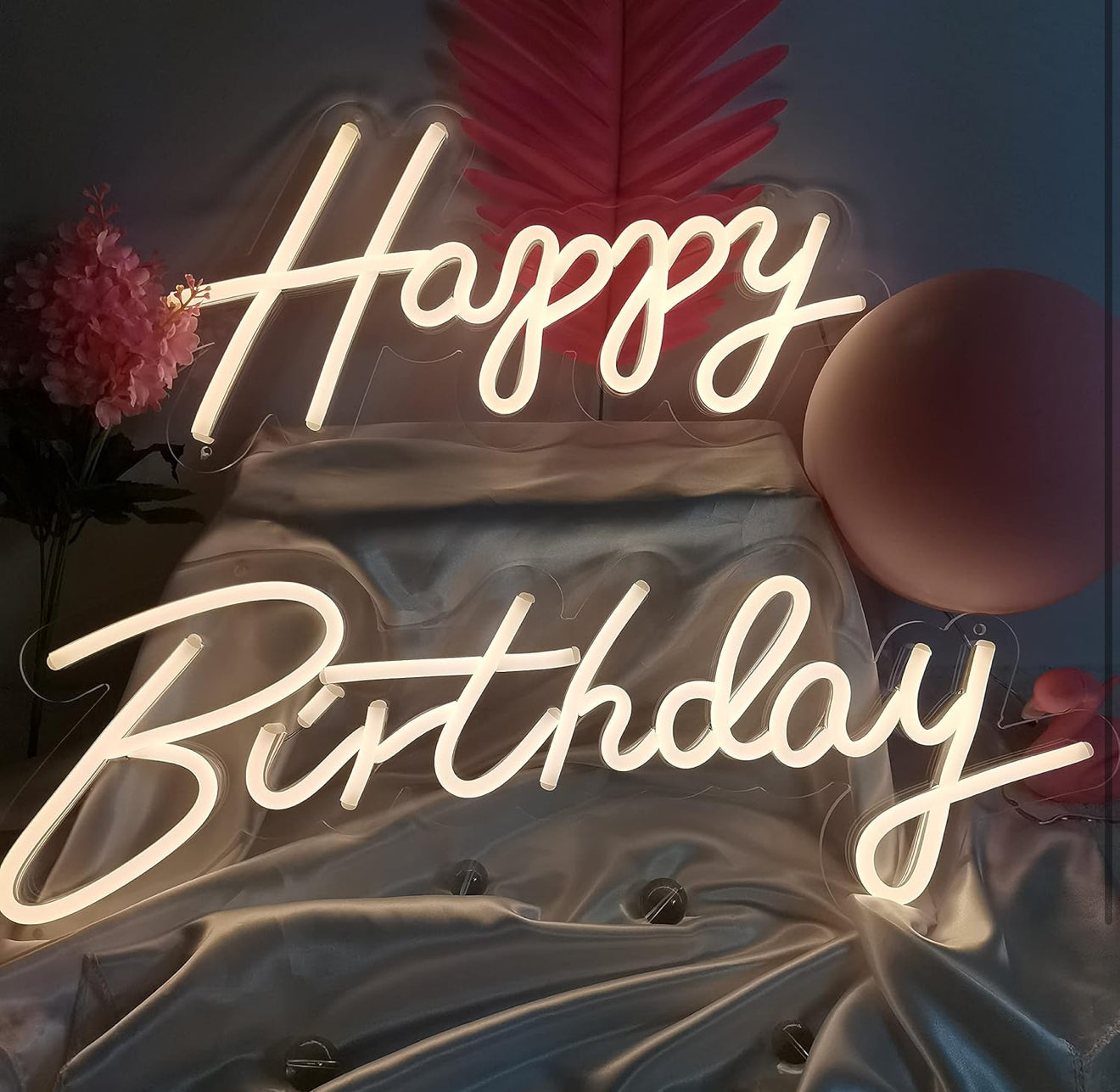 Happy Birthday LED Neon Sign