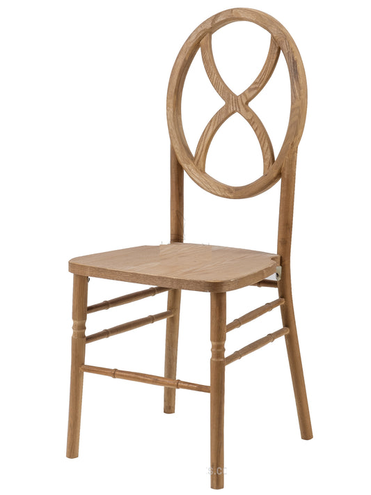 Hourglass Wooden Chair