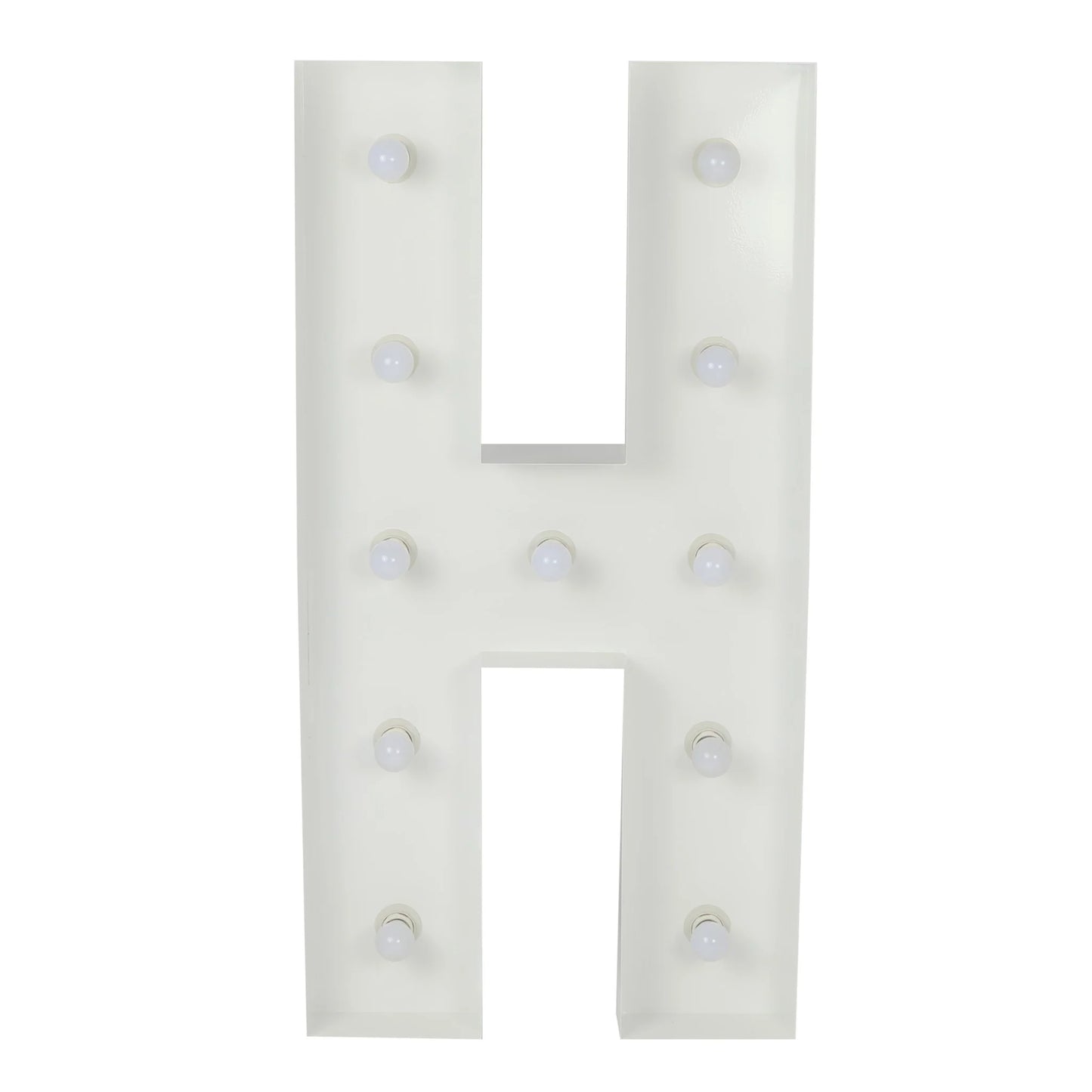 4 FT Marquee Letter H