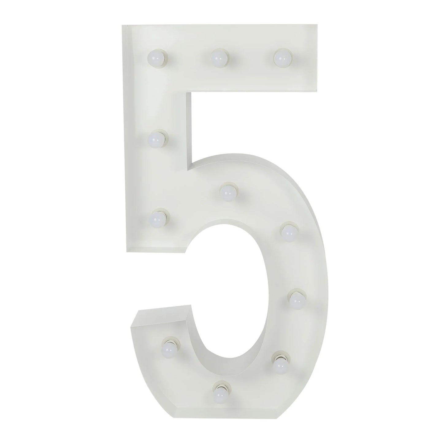 4 FT Marquee Number 5