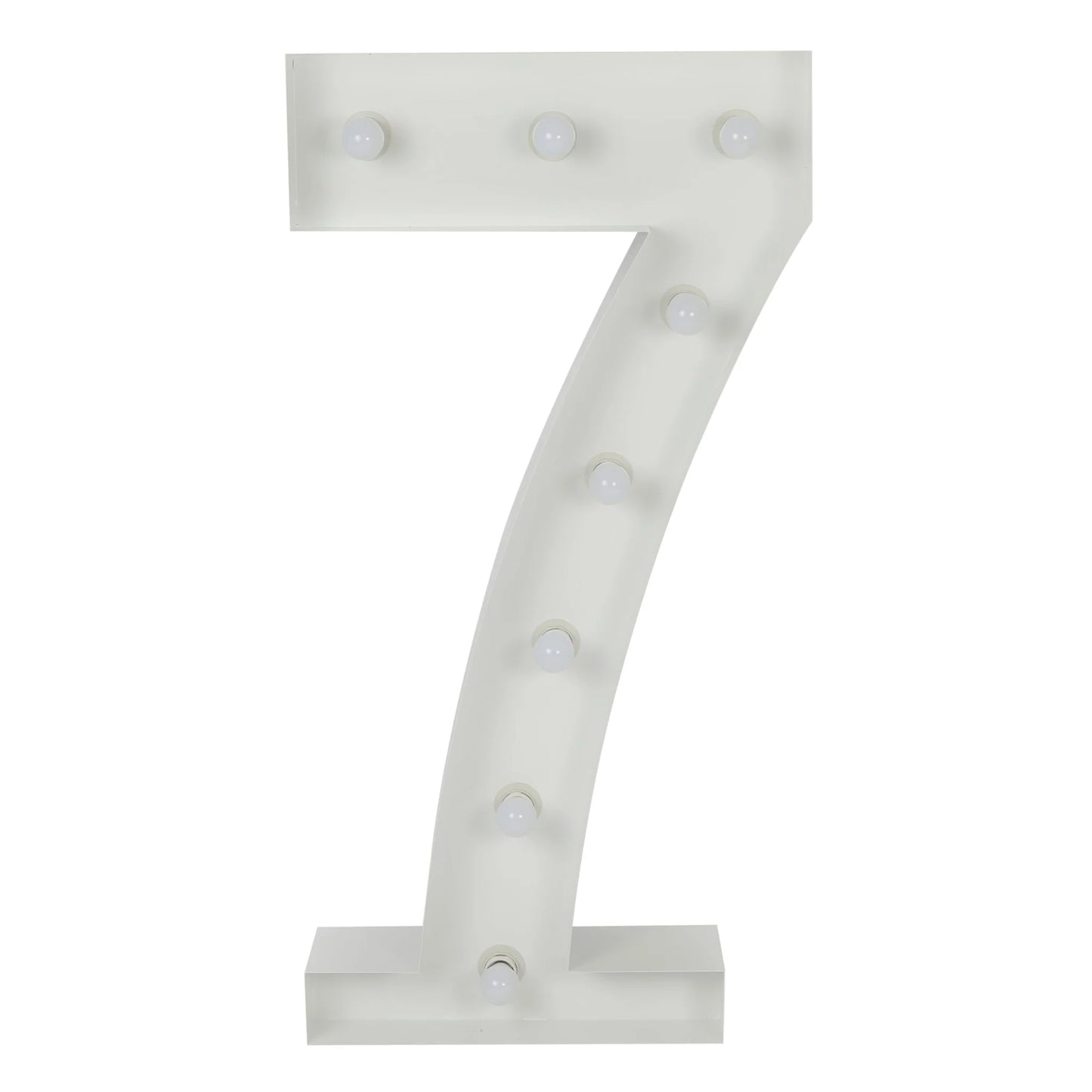 4 FT Marquee Number 7
