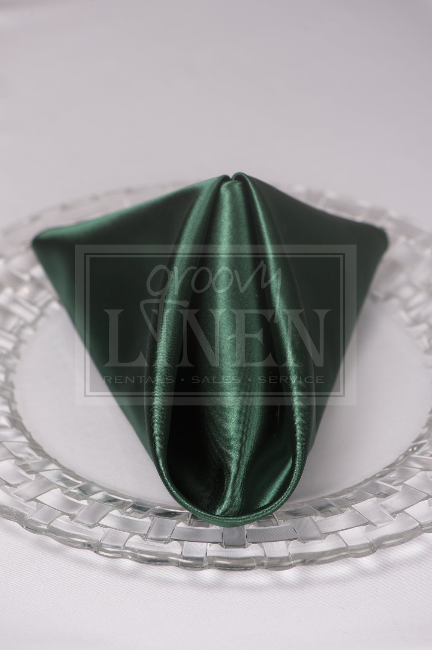 Satin Emerald Napkin