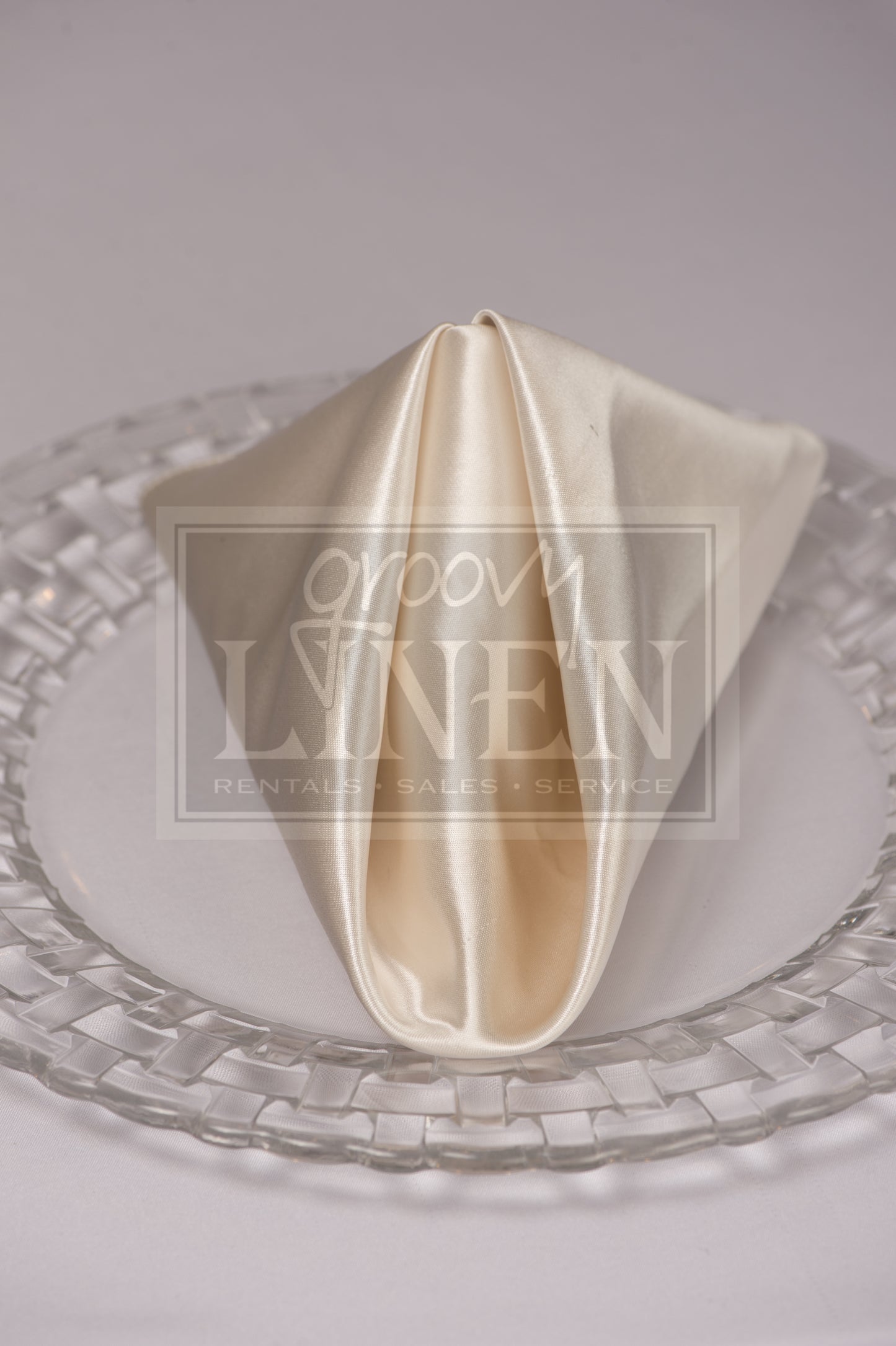 Satin Ivory Napkin