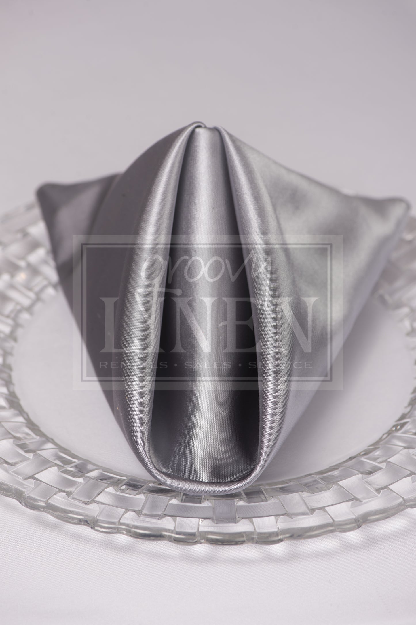 Satin Platinum Napkin