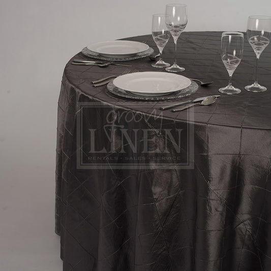Slate Pintuck Table Linen