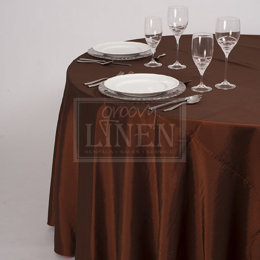 Cinnabar Satin Table Linen