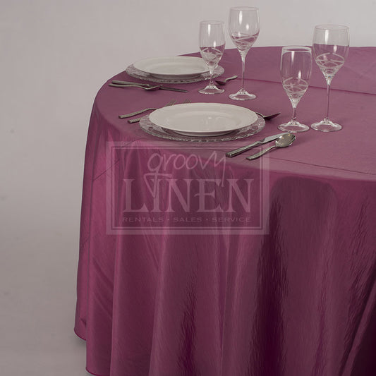 Lipstick Taffeta Table Linen