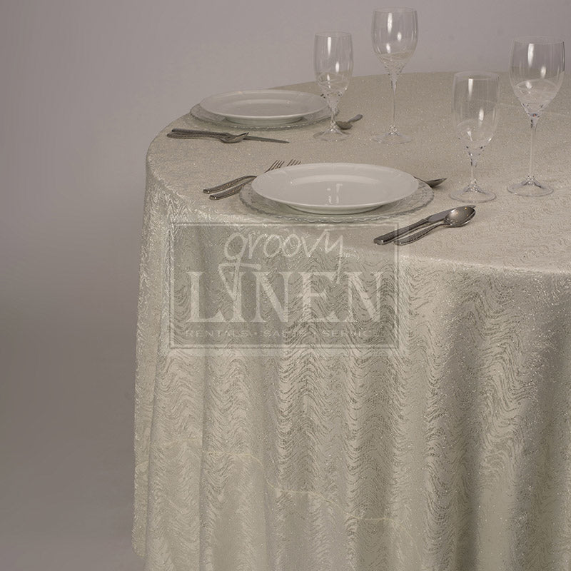 Ivory Twinkle Table Linen