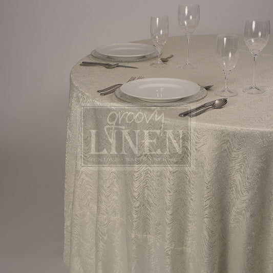 Ivory Twinkle Table Linen