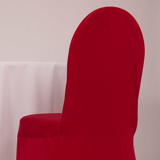 Scarlett Red Spandex Chair Cover