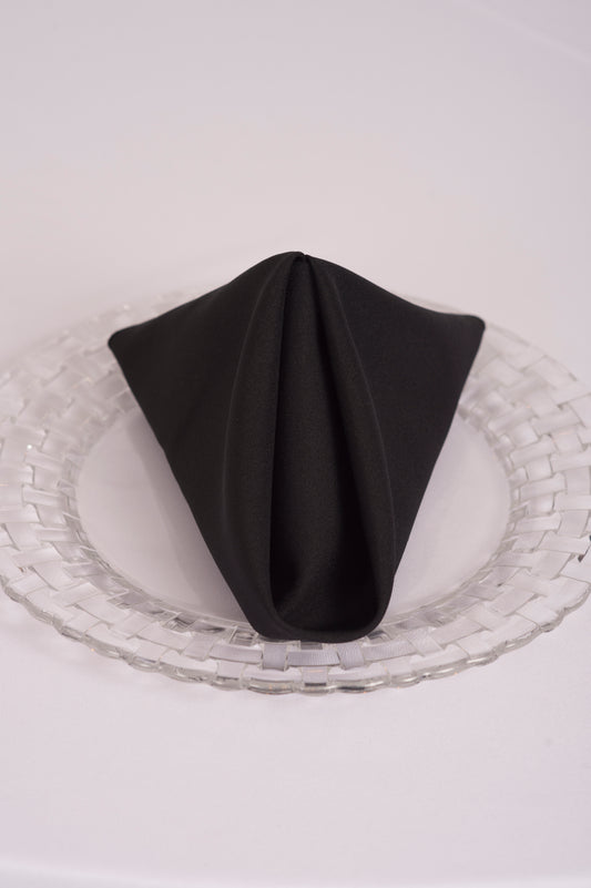 Black Standard Napkin
