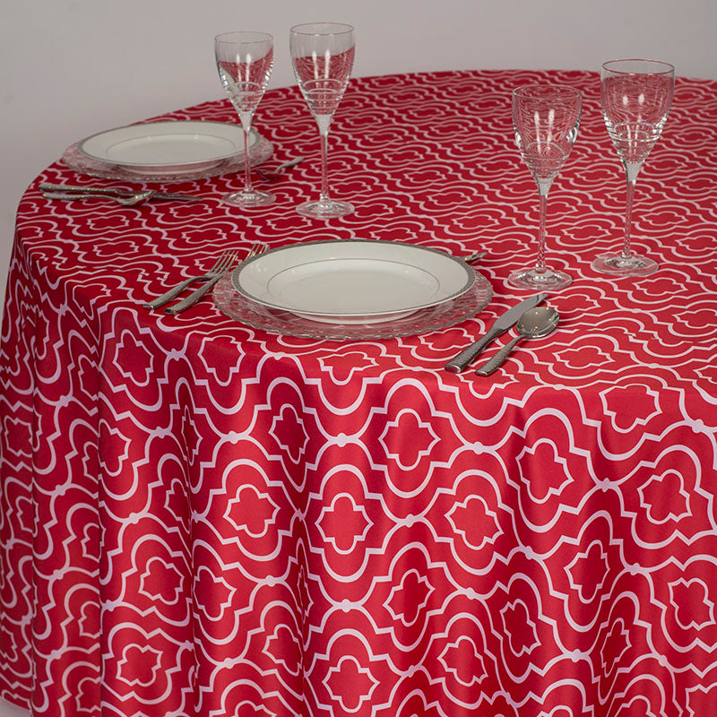 Red Gatsby Lamour Table Linen