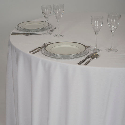 White Standard Table Linen
