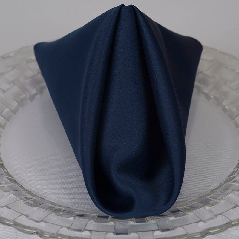 Navy Lamour Napkin