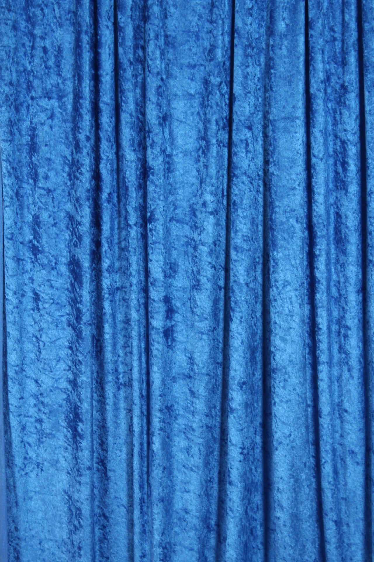 Blue Velour Drape