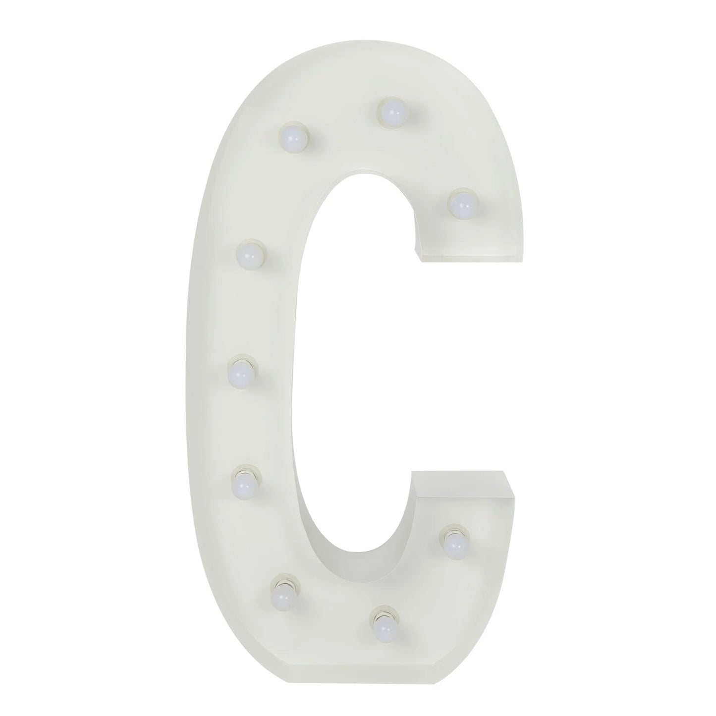 4 FT Marquee Letter C