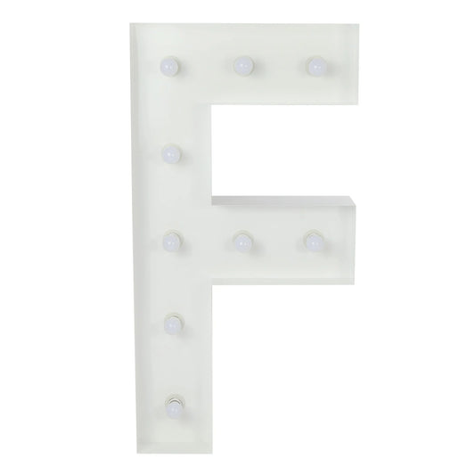 4 FT Marquee Letter F