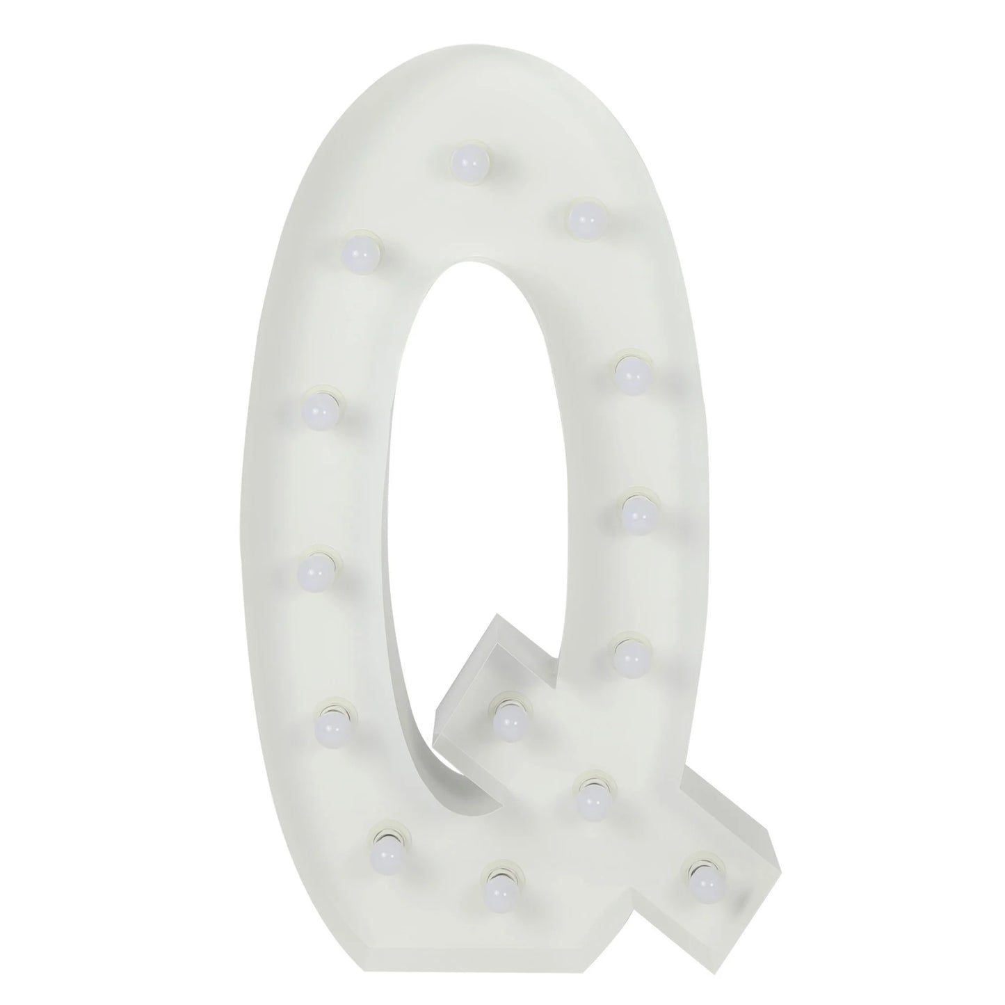 4 FT Marquee Letter Q
