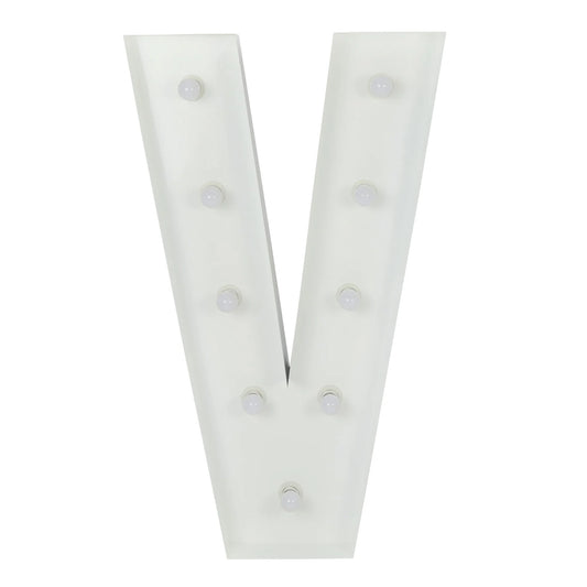 4 FT Marquee Letter V