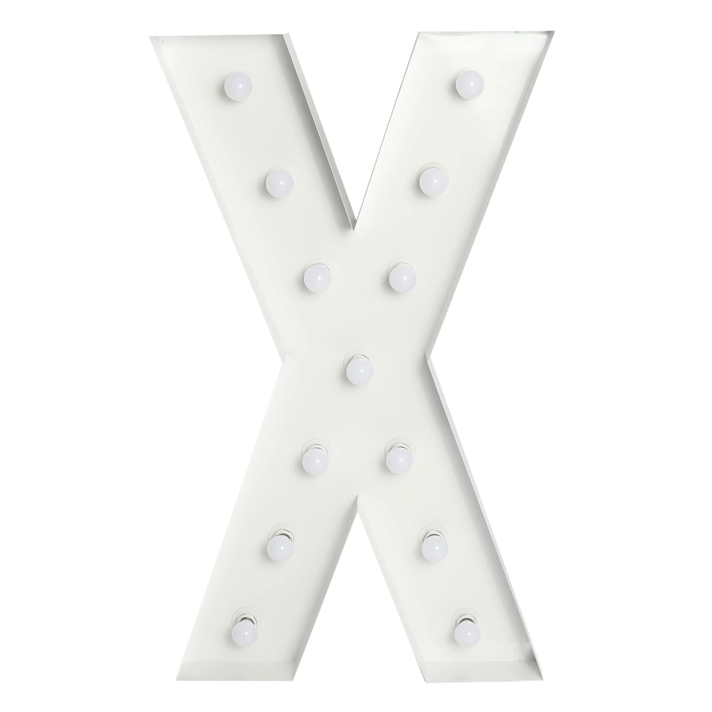 4 FT Marquee Letter X