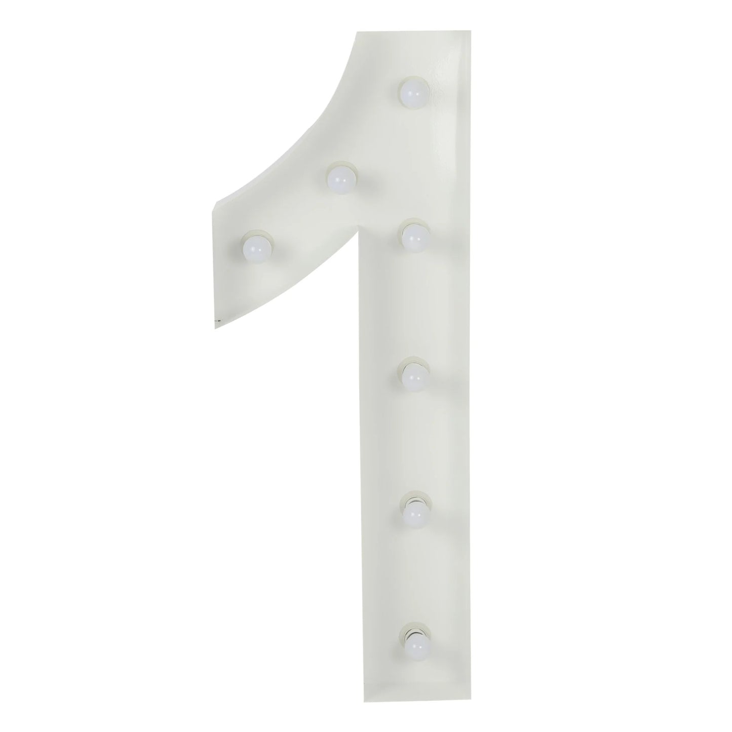 4 FT Marquee Number 1