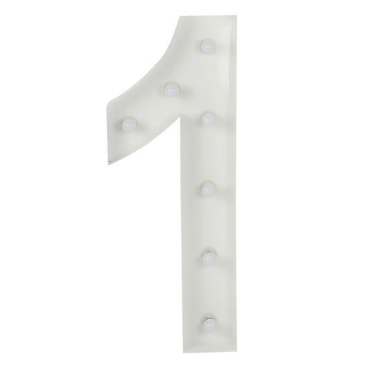 4 FT Marquee Number 1