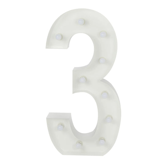 4 FT Marquee Number 3