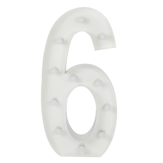 4 FT Marquee Number 6