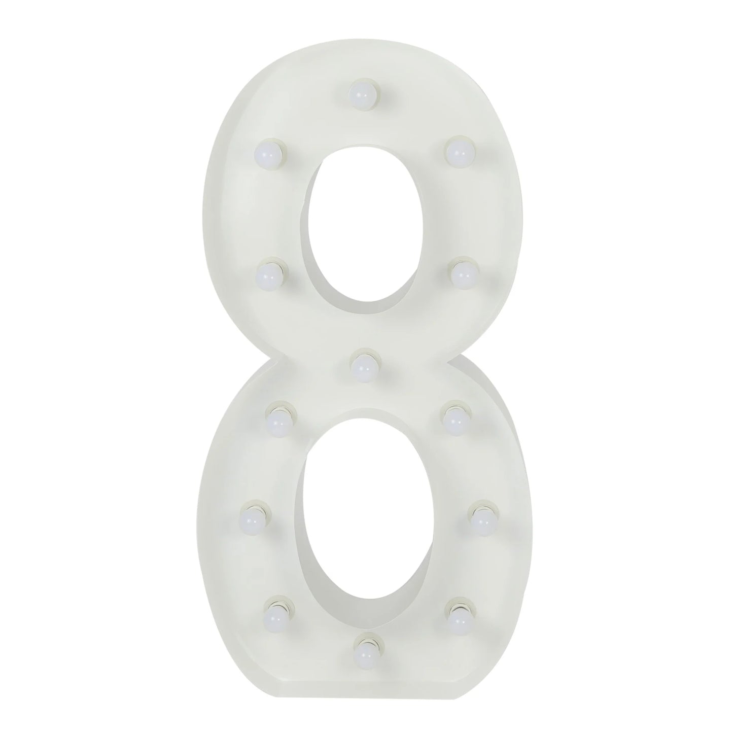 4 FT Marquee Number 8