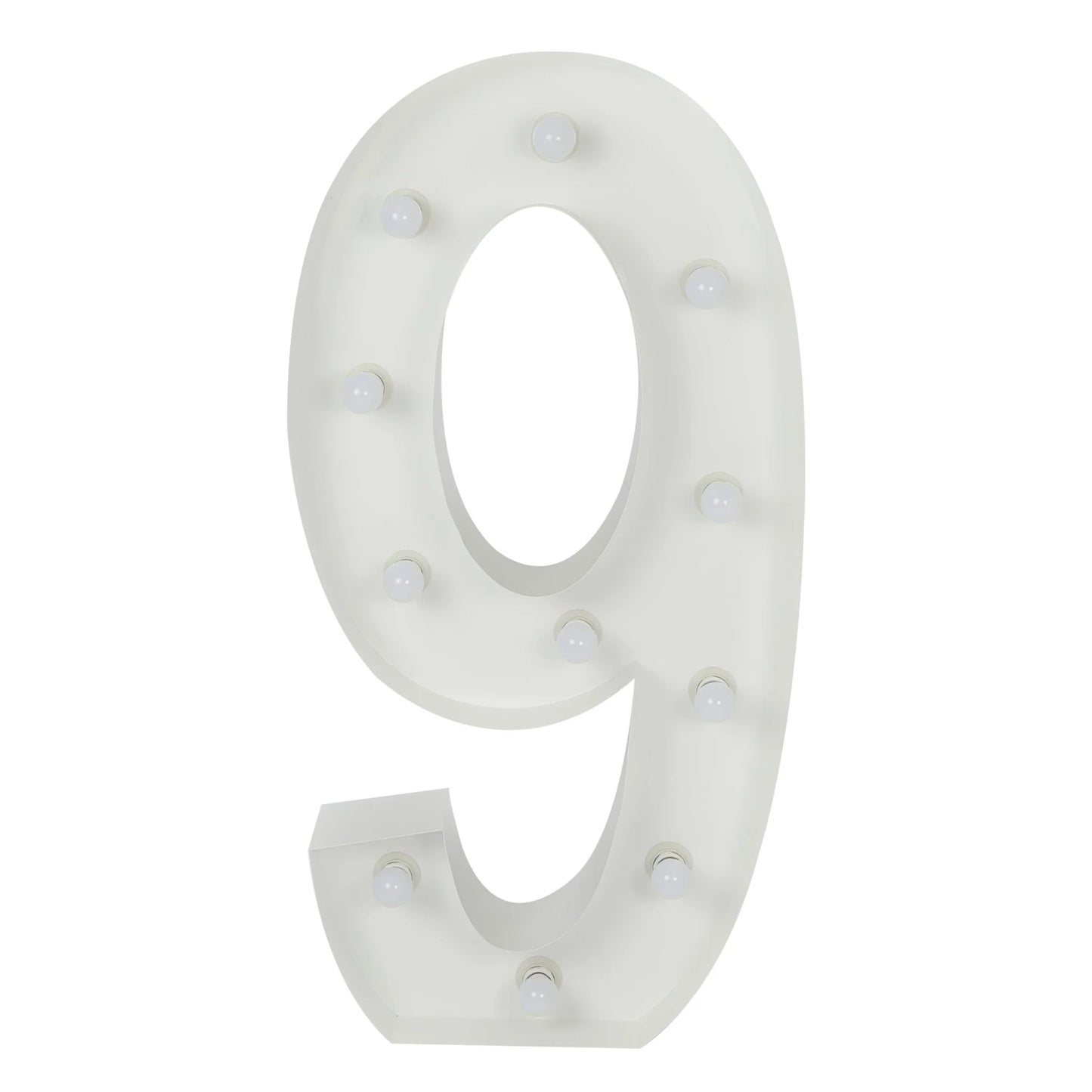 4 FT Marquee Number 9