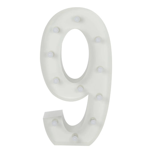 4 FT Marquee Number 9