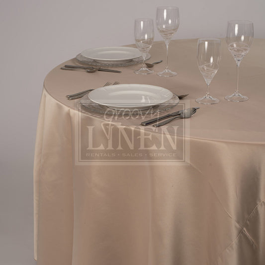 Vintage Champagne Lamour Table Linen